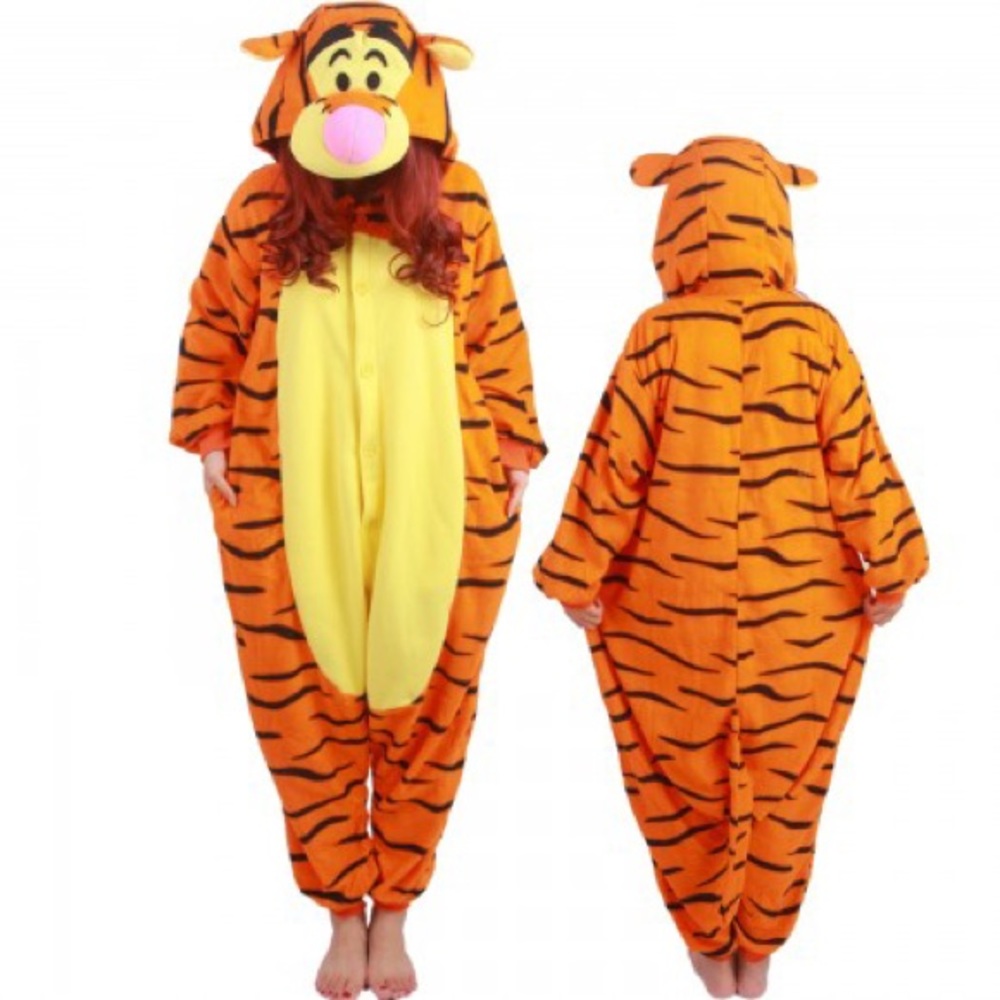Adult Tigger/ Tiger Onesie and Costume